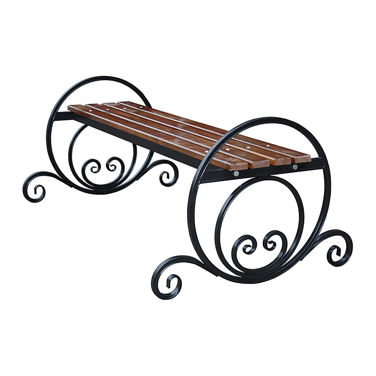 Кованые изделия в Уфе | Кованая скамейка СТ.002