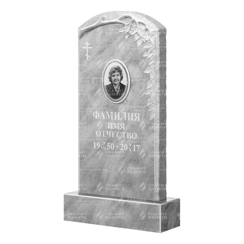 Памятники из мрамора в Уфе | Мраморный памятник ФМ-107