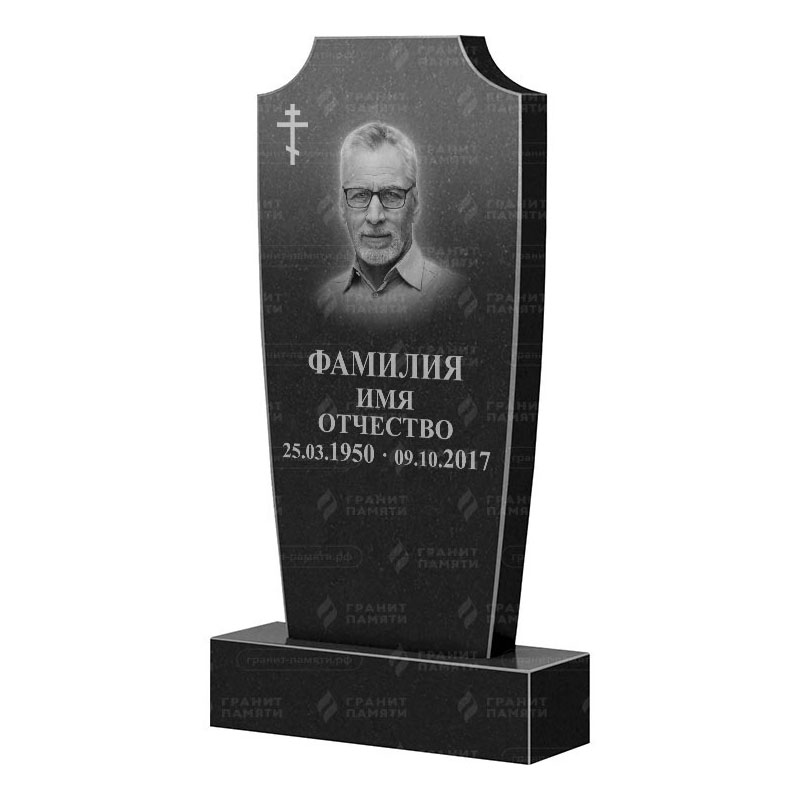 Памятники из гранита вертикальные в Уфе | Гранитный памятник ФГ-010