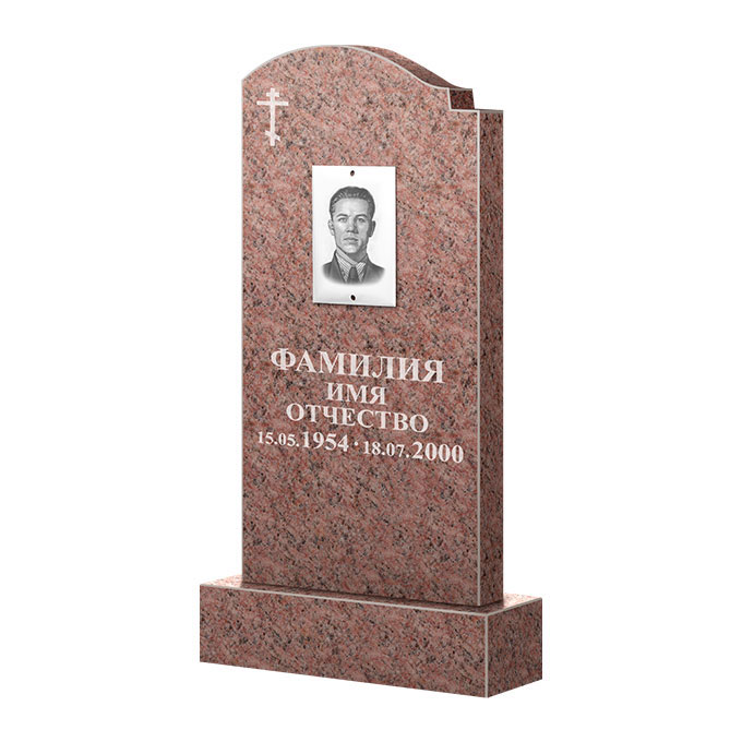 Гранитные памятники в Уфе | Памятник из гранита Розалия Pink ФГЦ-25