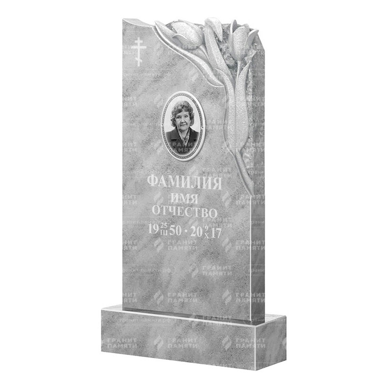 Памятники из мрамора в Уфе | Мраморный памятник ФМ-113