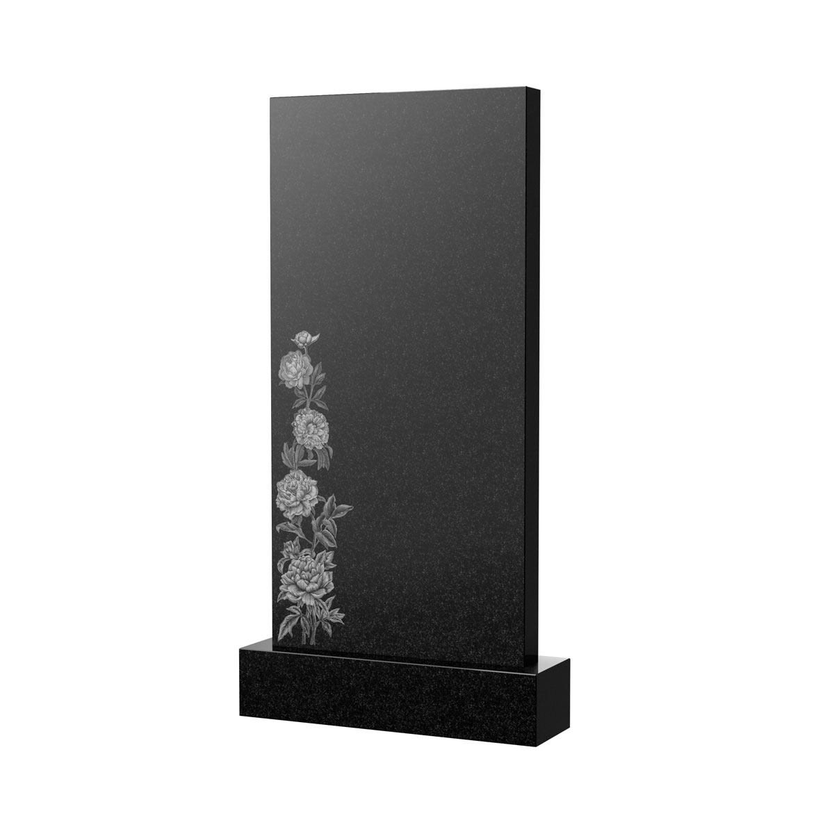 Художественное оформление памятника в Уфе | Художественное оформление на гранитную стелу, рисунок ВХО-059