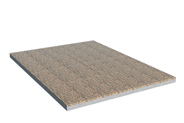 Площадки на могилу в Уфе | Площадка с облицовкой Южно-Султаевским гранитом