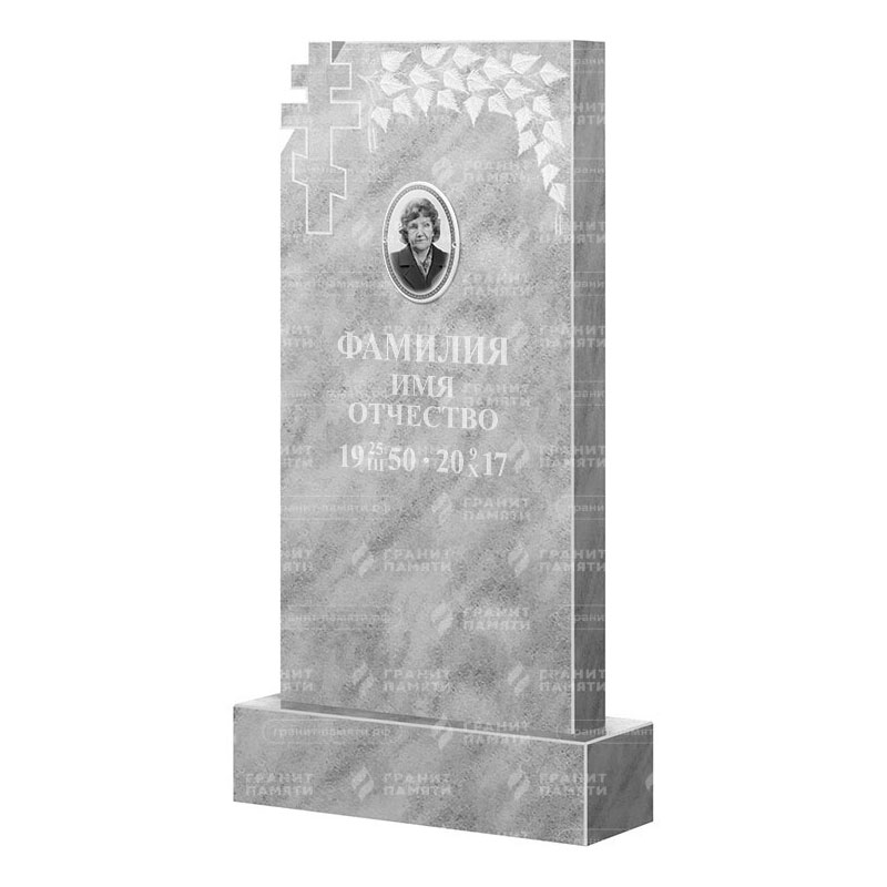 Памятники из мрамора в Уфе | Мраморный памятник ФМ-202