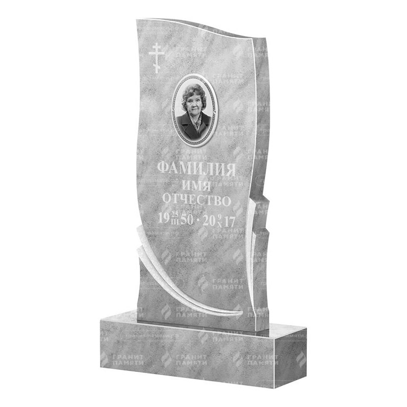 Памятники из мрамора в Уфе | Мраморный памятник ФМ-044