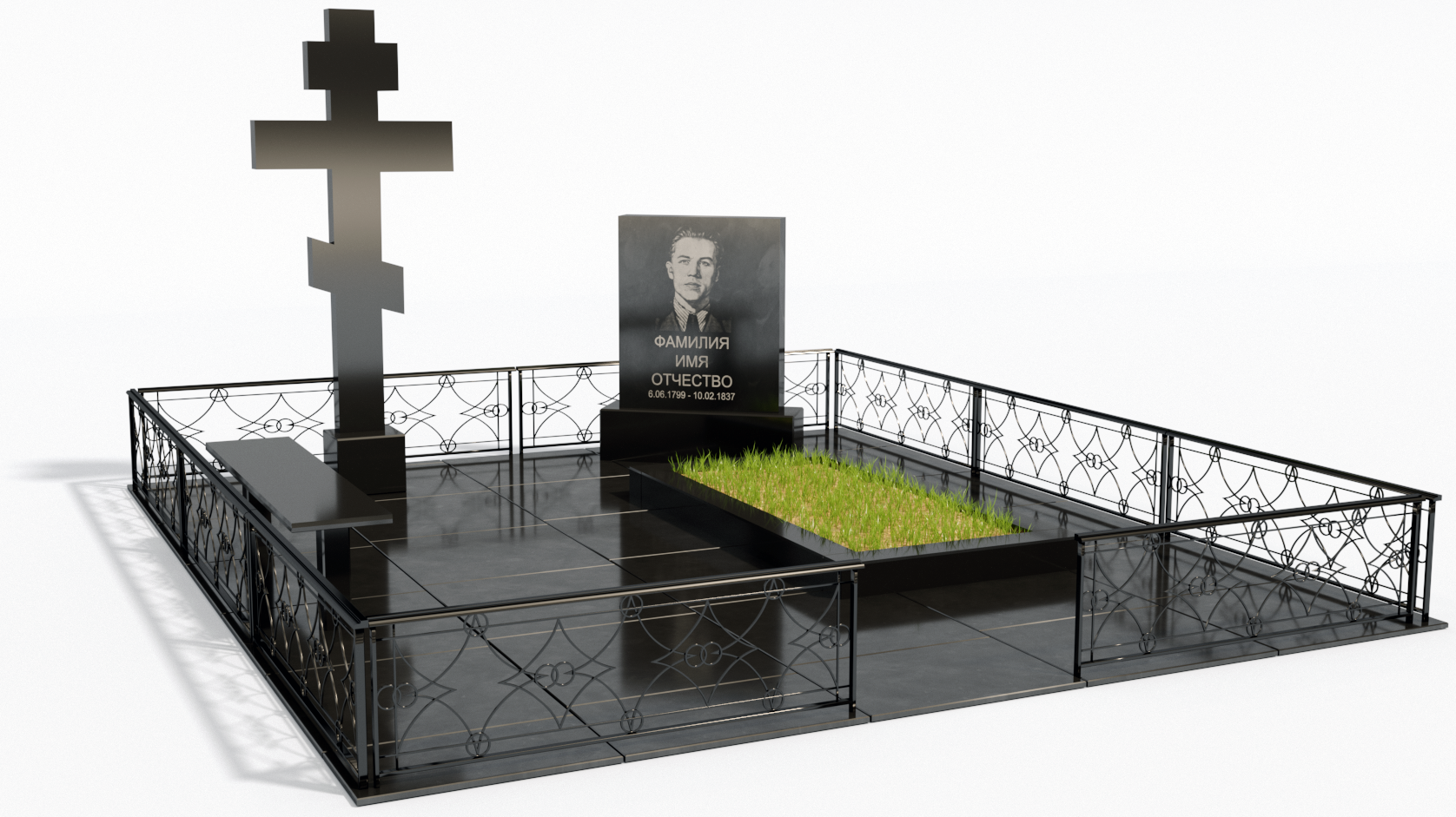 Одинарные мемориальные комплексы в Уфе | Мемориальный комплекс №1