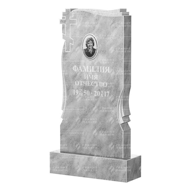 Памятники из мрамора в Уфе | Мраморный памятник ФМ-185