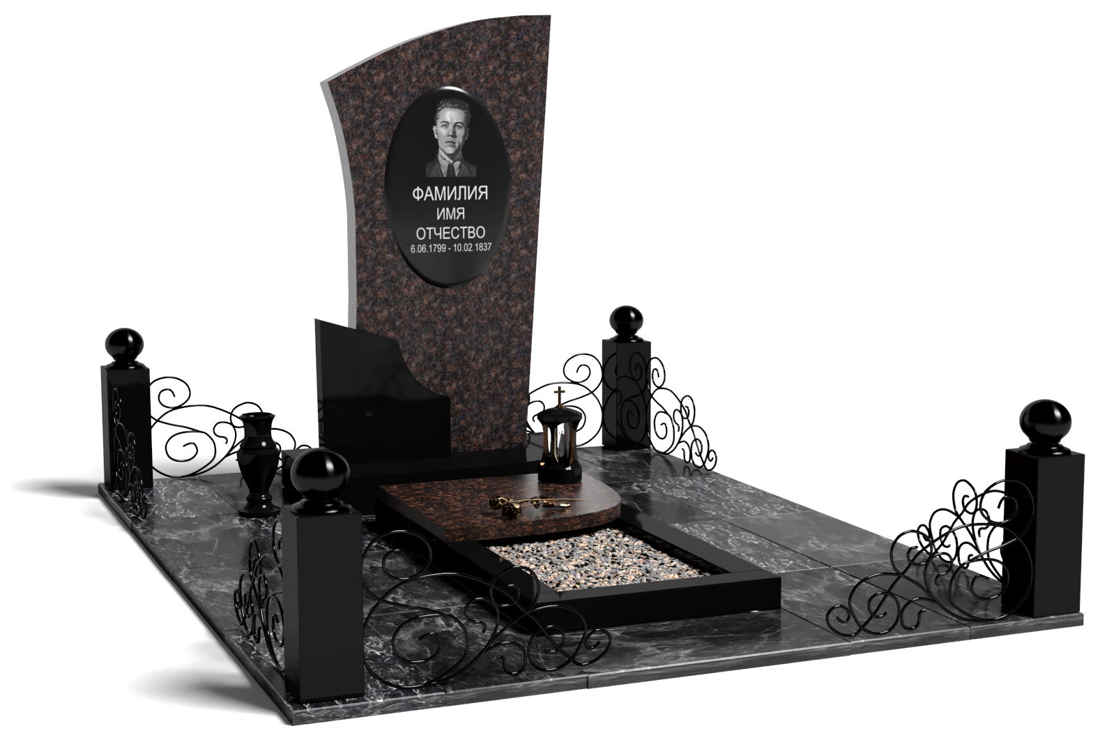 Одинарные мемориальные комплексы в Уфе | Мемориальный комплекс №12