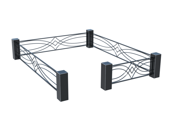 Цоколи на могилу в Уфе | Цоколь на могилу №0047