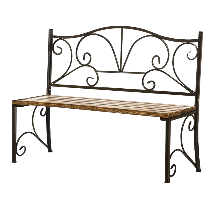 Кованые изделия в Уфе | Кованая скамейка СТ.004