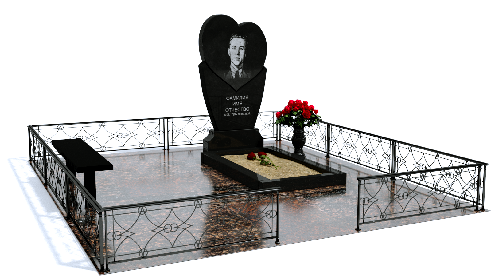 Одинарные мемориальные комплексы в Уфе | Мемориальный комплекс №2