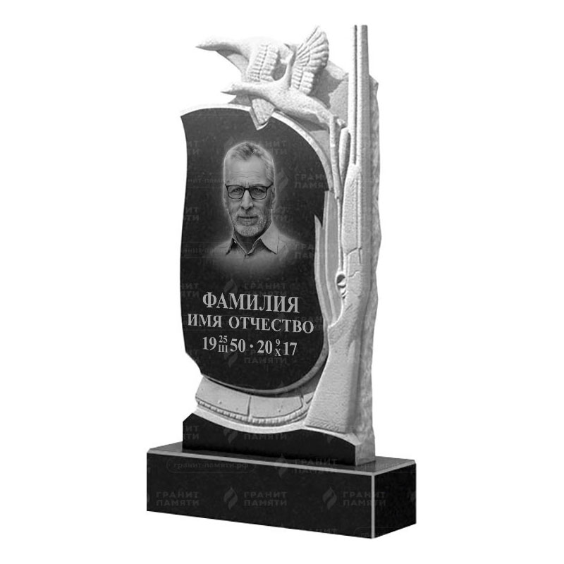 Памятники из гранита резные в Уфе | Гранитный памятник ФГ-122