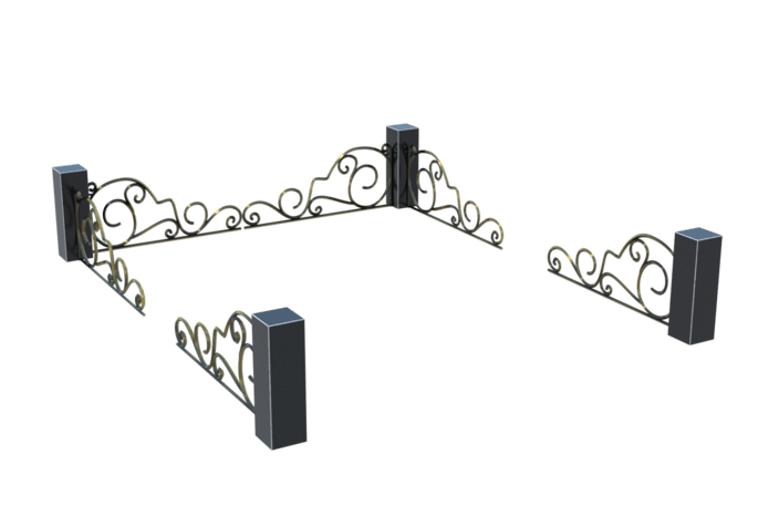 Цоколи на могилу в Уфе | Цоколь на могилу №0051