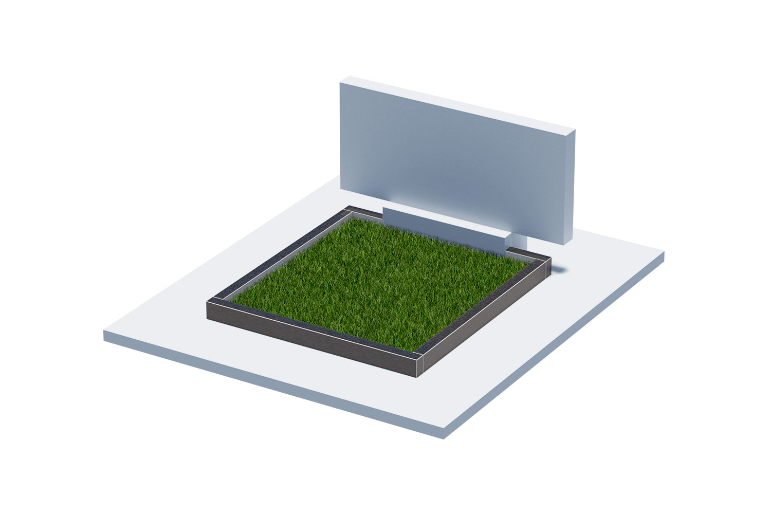 Цветники и надгробные плиты в Уфе | Цветник Общий