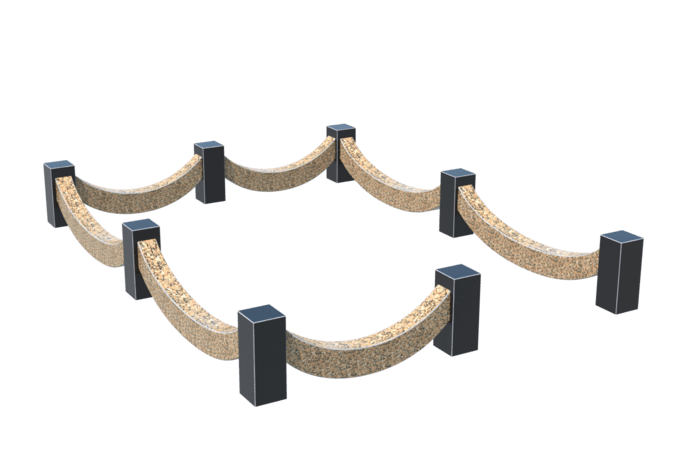 Цоколи на могилу в Уфе | Цоколь на могилу №0028