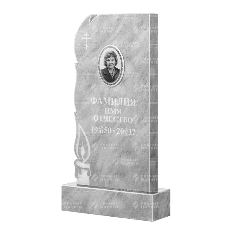 Памятники из мрамора в Уфе | Мраморный памятник ФМ-106