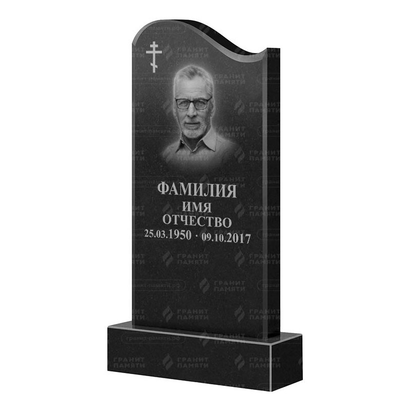 Памятники из гранита классические в Уфе | Гранитный памятник ФГ-141