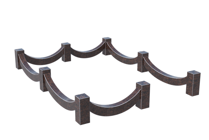 Цоколи на могилу в Уфе | Цоколь на могилу №0025