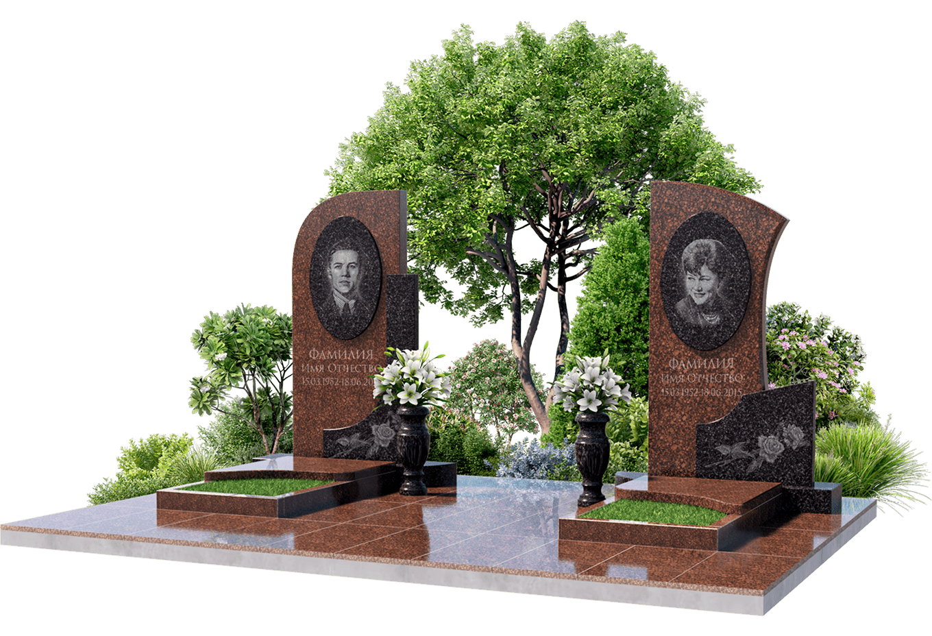 Уход и озеленение мест захоронений в Уфе