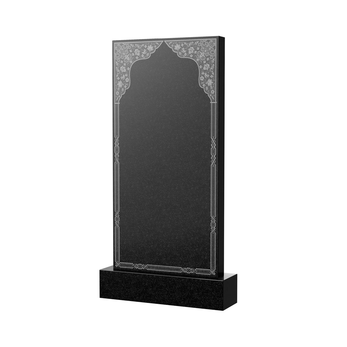 Художественное оформление памятника в Уфе | Художественное оформление на гранитную стелу, рисунок ВХО-042