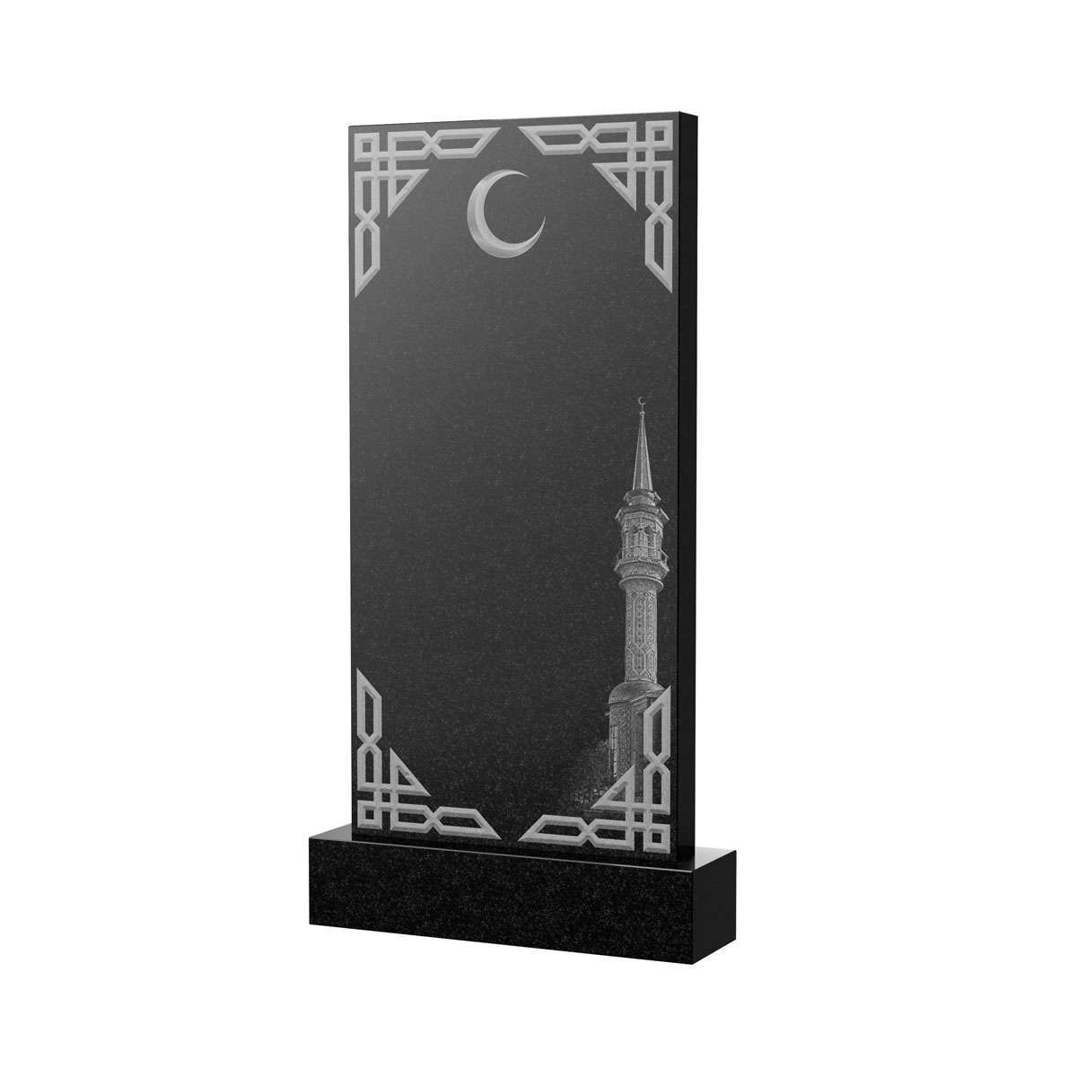 Художественное оформление памятника в Уфе | Художественное оформление на гранитную стелу, рисунок ВХО-040