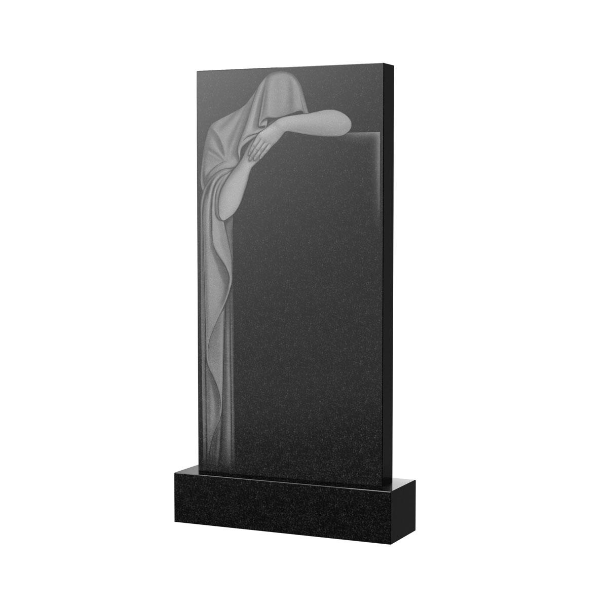 Художественное оформление памятника в Уфе | Художественное оформление на гранитную стелу, рисунок ВХО-036