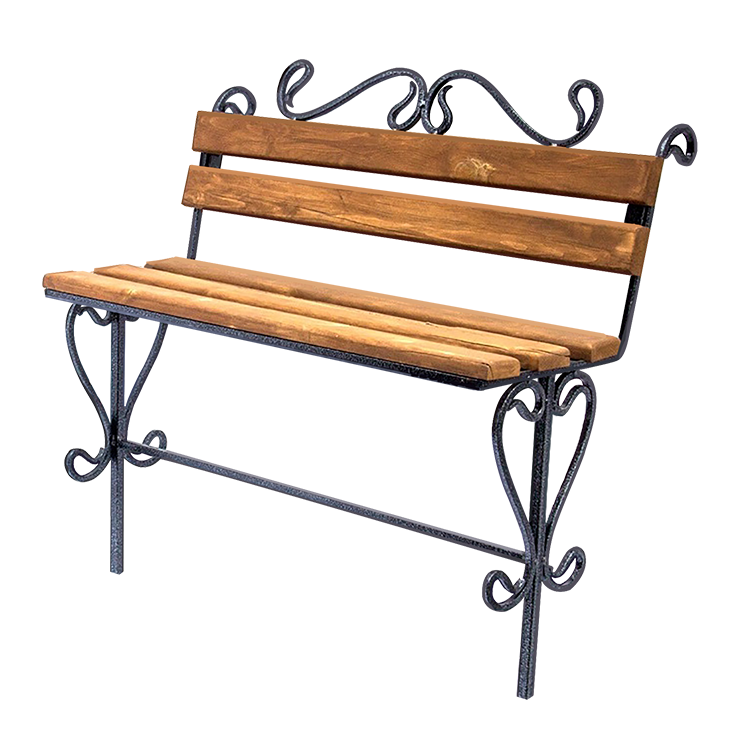 Кованые изделия в Уфе | Кованая скамейка СТ.005