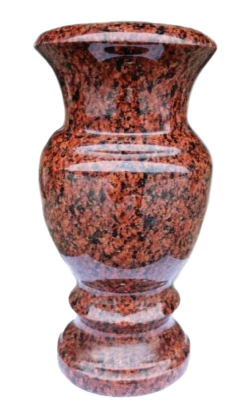 Вазы из камня в Уфе | Ваза гранитная «Цветная»