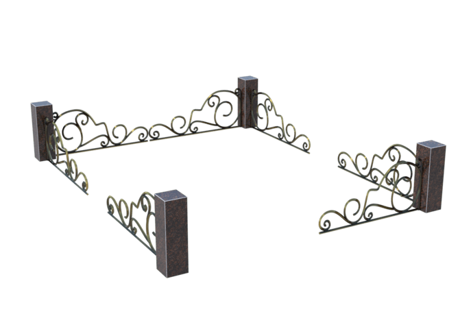 Цоколи на могилу в Уфе | Цоколь на могилу №0050