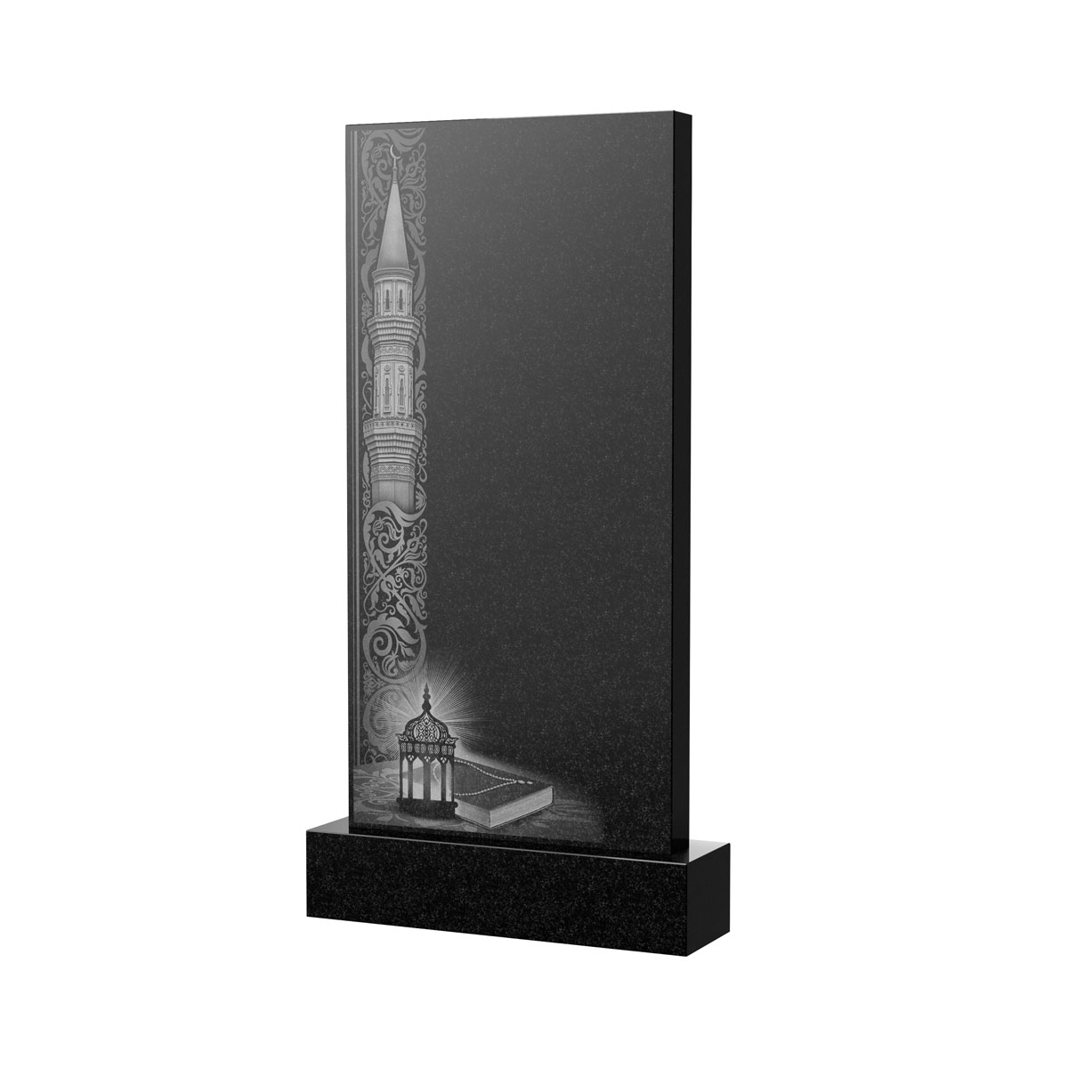 Художественное оформление памятника в Уфе | Художественное оформление на гранитную стелу, рисунок ВХО-038