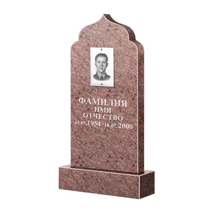 Гранитные памятники в Уфе | Памятник из гранита Розалия Pink ФГЦ-037