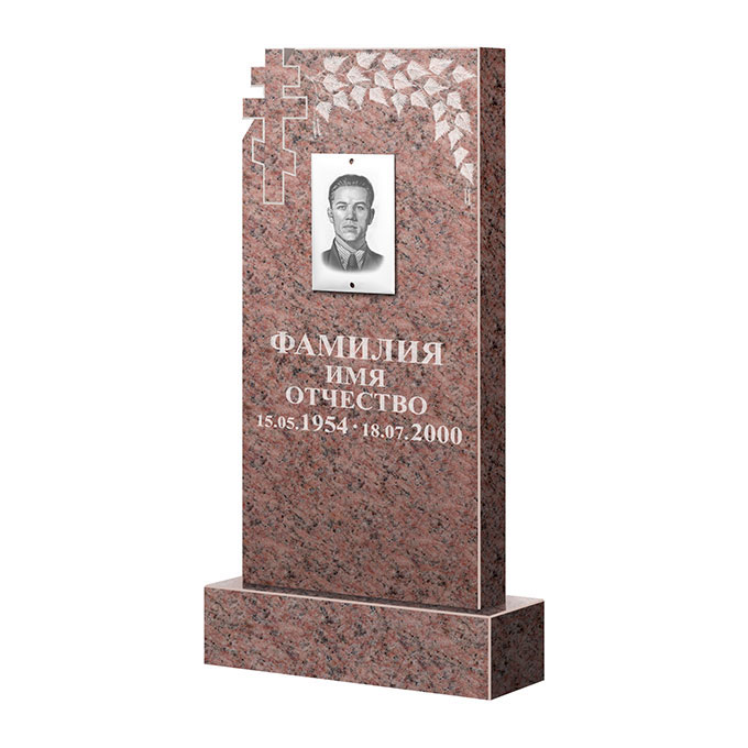 Гранитные памятники в Уфе | Памятник из гранита Розалия Pink ФГЦ-202
