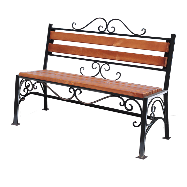 Кованые изделия в Уфе | Кованая скамейка СТ.006