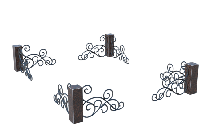 Цоколи на могилу в Уфе | Цоколь на могилу №0048