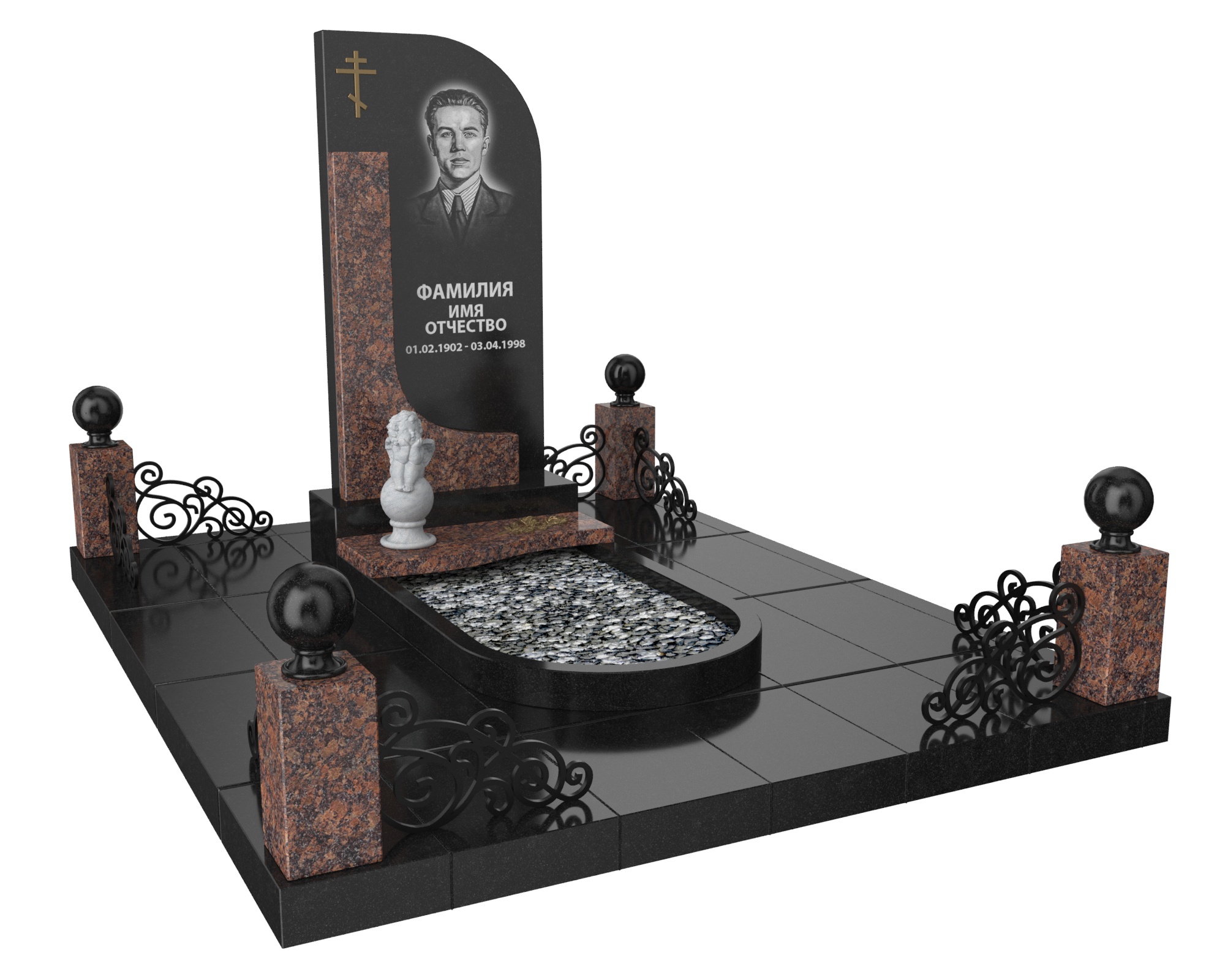 Одинарные мемориальные комплексы в Уфе | Мемориальный комплекс №24