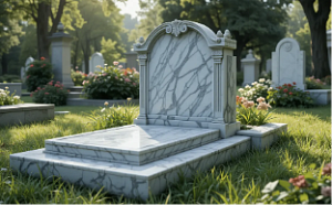 Мраморные памятники: эстетика, долговечность и индивидуальный подход