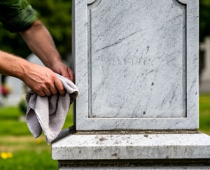 Уход за мраморными памятниками на кладбище: чем мыть и чем обработать?