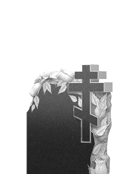 Памятники из гранита с цветами в Уфе